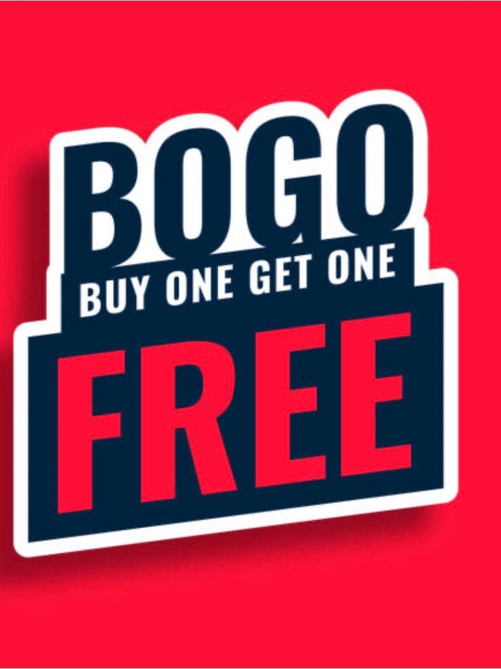 BOGO FREE SALE